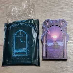 The Sea Of Stars, Wanderlust Window Collection - Purple Art Piece